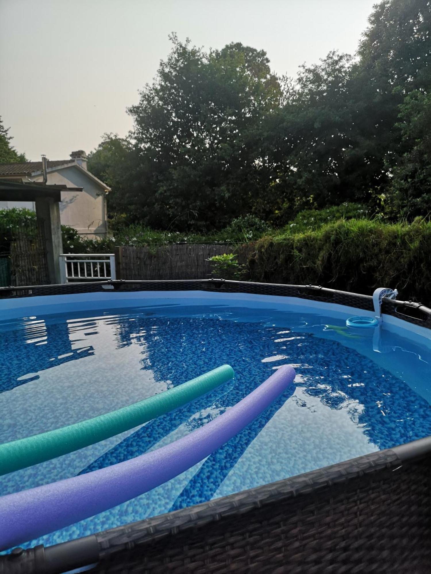 Apartamento Casa Con Piscina Y Jacuzzi Pontevedra Exterior foto